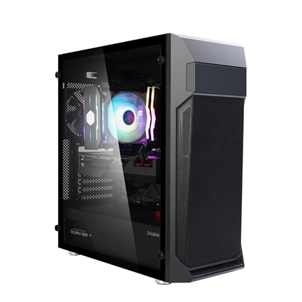 SÉRÜLT CSOMAGOLÁSÚ HÁZ ZALMAN Z1 PLUS Tower Black