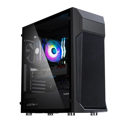 SÉRÜLT CSOMAGOLÁSÚ HÁZ ZALMAN Z1 PLUS Tower Black