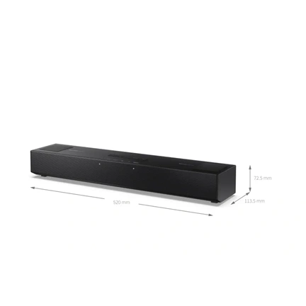 SHARP HT-SB700 2.0.2 Dolby Atmos hangprojektor fekete