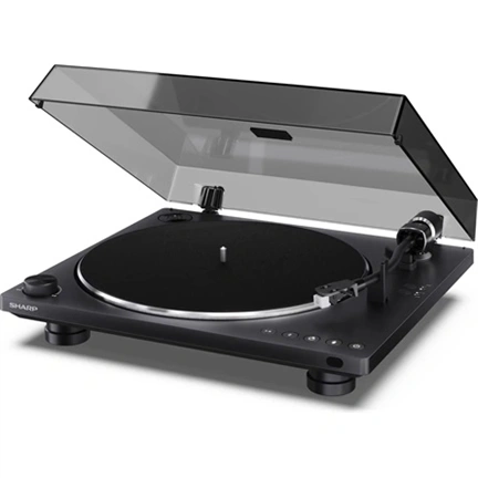 SHARP RP-TT100 Automatikus lemezjátszó Bluetooth kimenettel fekete