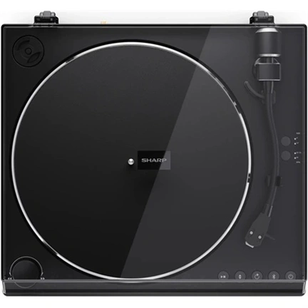 SHARP RP-TT100 Automatikus lemezjátszó Bluetooth kimenettel fekete