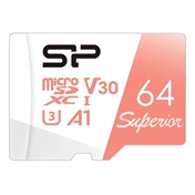 SP064GBSTXDV3V20SP SILICON POWER memory card Superior Micro SDXC 64GB UHS-I A3 V30