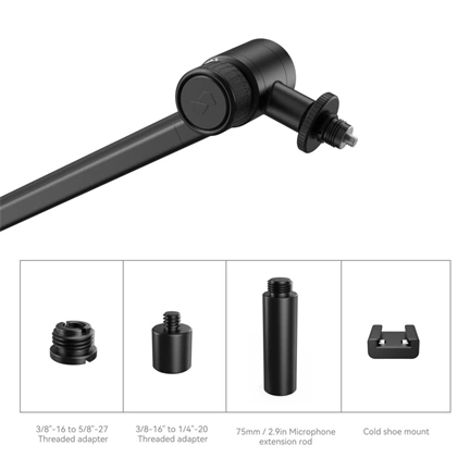 SMALLRIG 4303 MICROPHONE BOOM ARM DESK MOUNT