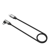 SMALLRIG 5076 USB-C DATA CABLE (STRAIGHT TO ANGLED, 60CM (40GBPS + 240W + 8K)