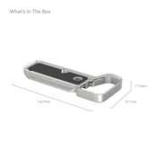 SMALLRIG Bottom Mount Plate for Sony Alpha 7C II / Alpha 7CR(Silver) 4439