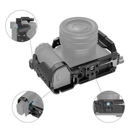 SMALLRIG Cage Kit for Sony Alpha 7CII/R 4422