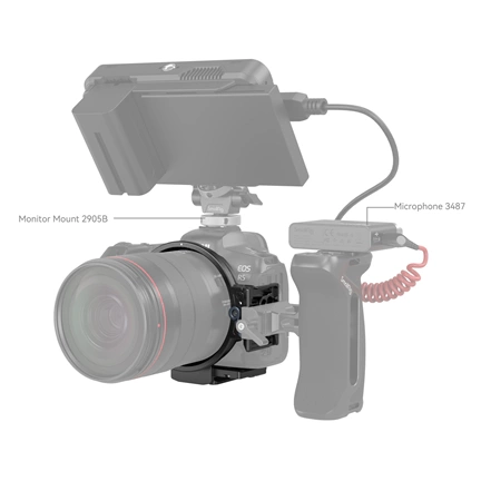 SMALLRIG Horizontal-to-Vertical Mount Plate Kit for Canon EOS Specific R Series Cameras 4300