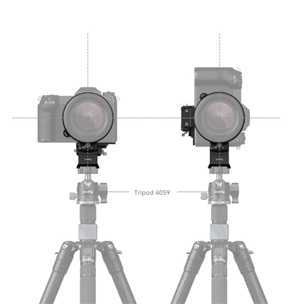 SMALLRIG Horizontal-to-Vertical Mount Plate Kit for FUJIFILM Specific GFX Series Cameras 4305