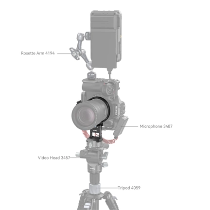 SMALLRIG Horizontal-to-Vertical Mount Plate Kit for Nikon Specific Z Series Cameras 4306