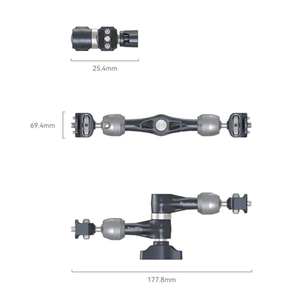 SMALLRIG Rosette Arm (7”) 4194