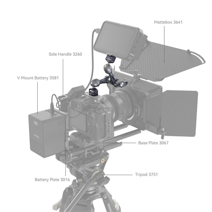 SMALLRIG Rosette Arm (7”) 4194