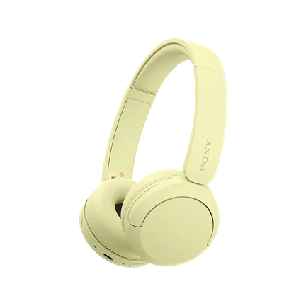 WH-CH520Y Bluetooth fejhallgató, sárga