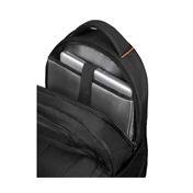 Samsonite Hátizsák AT WORK  Laptop Backpack 15.6"  fekete/narancs