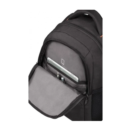 Samsonite Hátizsák AT WORK  Laptop Backpack 15.6"  fekete/narancs