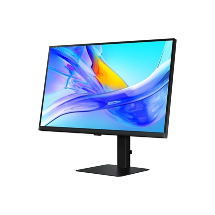 Samsung 27" ViewFinity S8 S80UD monitor - UHD, HDR10, USB-C, állítható magasságú, forgatható, elfordítható, dönthető