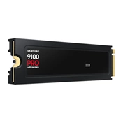 Samsung 9100 Pro SSD hűtőbordával PCIe 5.0 NVMe M.2 14700/13300MB/s 1TB