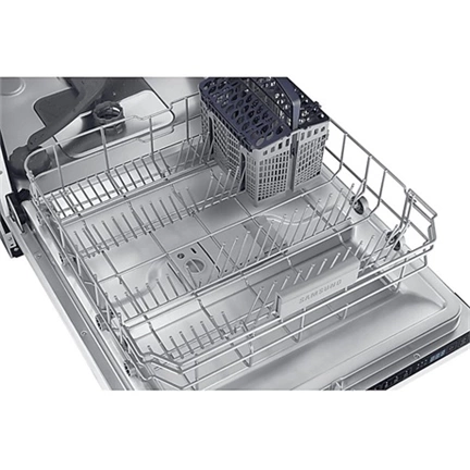 Samsung DW60M6040BB/EO beépíthető mosogatógép kevesebb zajjal, 13 terítékes