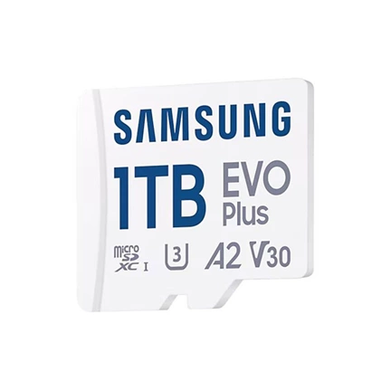 Samsung EVO Plus memóriakártya microSDXC, UHS-I, U3, V30, A2, 160MB/s, 1TB