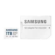 Samsung EVO Plus memóriakártya microSDXC, UHS-I, U3, V30, A2, 160MB/s, 1TB