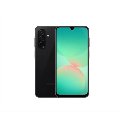 Samsung Galaxy A26 5G okostelefon - 6,7" FHD+ Super AMOLED kijelző, 50MP kamera, 6GB, 128GB, fekete