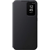 Samsung Galaxy A35 5G Smart View Wallet tok - fekete