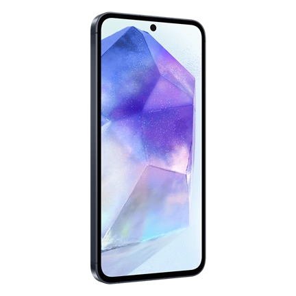 Samsung Galaxy A55 5G okostelefon - 6,6" FHD+ Super AMOLED 120Hz kijelző, 50MP kamera, 8GB, 128GB, tengerészkék