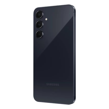 Samsung Galaxy A55 5G okostelefon - 6,6" FHD+ Super AMOLED 120Hz kijelző, 50MP kamera, 8GB, 128GB, tengerészkék