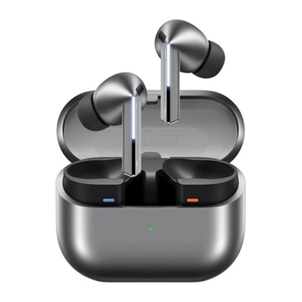 Samsung Galaxy Buds3 Pro fülhallgató - Bluetooth, Hi-Fi hangzású, aktív zajszűrés, ezüst