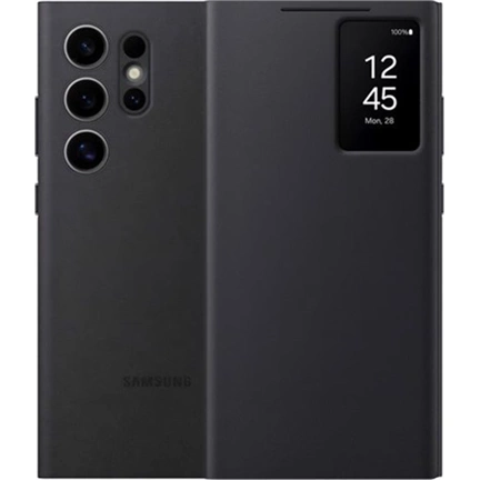 Samsung Galaxy S24 Ultra Smart View Wallet tok - fekete