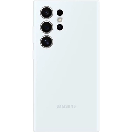 Samsung Galaxy S24 Ultra szilikontok - fehér