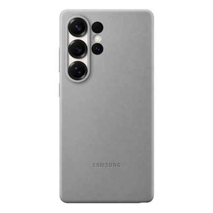Samsung Galaxy S25 Ultra vegán bőrtok - szürke