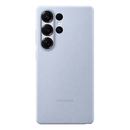 Samsung Galaxy S25 Ultra vegán bőrtok - világoskék