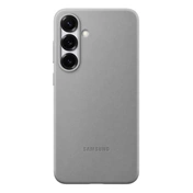 Samsung Galaxy S25+ vegán bőrtok - szürke