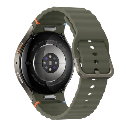 Samsung Galaxy Watch7 okosóra - 1,5" Super AMOLED, Bluetooth, 44 mm, zöld