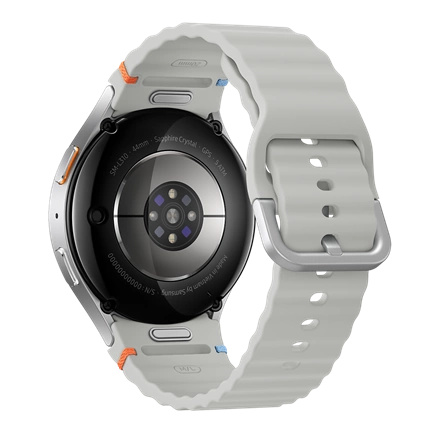 Samsung Galaxy Watch7 okosóra - 1,5" Super AMOLED, LTE, 44 mm, ezüst