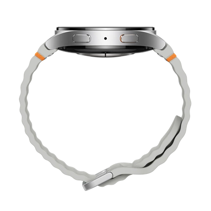 Samsung Galaxy Watch7 okosóra - 1,5" Super AMOLED, LTE, 44 mm, ezüst