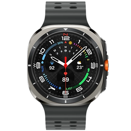 Samsung Galaxy Watch Ultra okosóra - 1,5" Super AMOLED, LTE, 47 mm, titánezüst