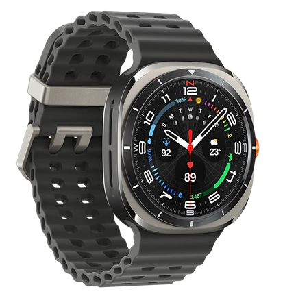 Samsung Galaxy Watch Ultra okosóra - 1,5" Super AMOLED, LTE, 47 mm, titánezüst