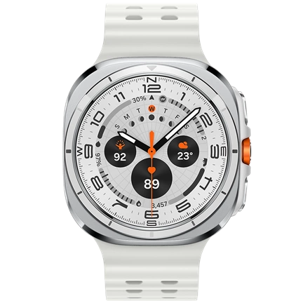 Samsung Galaxy Watch Ultra okosóra - 1,5" Super AMOLED, LTE, 47 mm, titánfehér