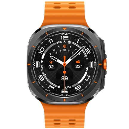 Samsung Galaxy Watch Ultra okosóra - 1,5" Super AMOLED, LTE, 47 mm, titánszürke