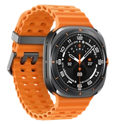 Samsung Galaxy Watch Ultra okosóra - 1,5" Super AMOLED, LTE, 47 mm, titánszürke