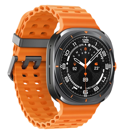 Samsung Galaxy Watch Ultra okosóra - 1,5" Super AMOLED, LTE, 47 mm, titánszürke