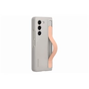 Samsung Galaxy Z Fold5 álló tok szíjjal - homokszí