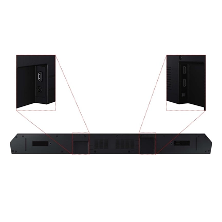 Samsung HW-Q60B Q szériás hangprojektor 3.1 csatornás, mélynyomóval (2022)