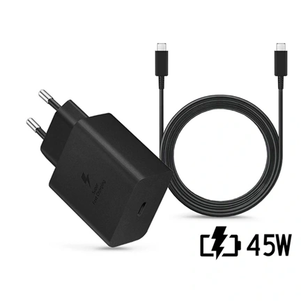 Samsung Hálózati Töltő PD 45W USB-C fekete