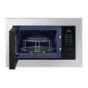 Samsung MG23A7013CT/EO beépíthető grill mikrohullámú sütő Prémium kialakítással 23 L