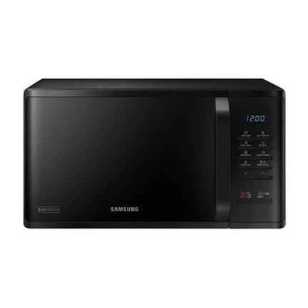 Samsung MS23K3513AK/EO szabadonálló solo mikrohullámú sütő gyors kiolvasztás funkcióval 23 L – fekete