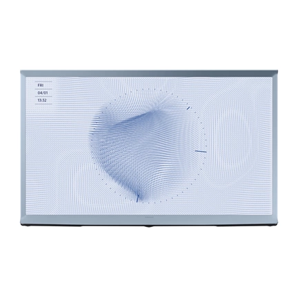 Samsung 43" The Serif QLED 4K LS01B Smart TV 360 fokos kialakítással - Pamut kék