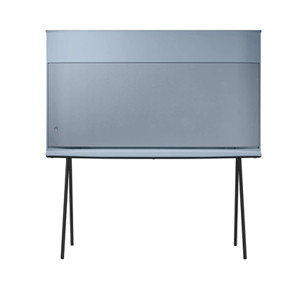 Samsung 43" The Serif QLED 4K LS01B Smart TV 360 fokos kialakítással - Pamut kék
