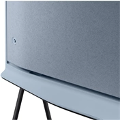 Samsung 43" The Serif QLED 4K LS01B Smart TV 360 fokos kialakítással - Pamut kék